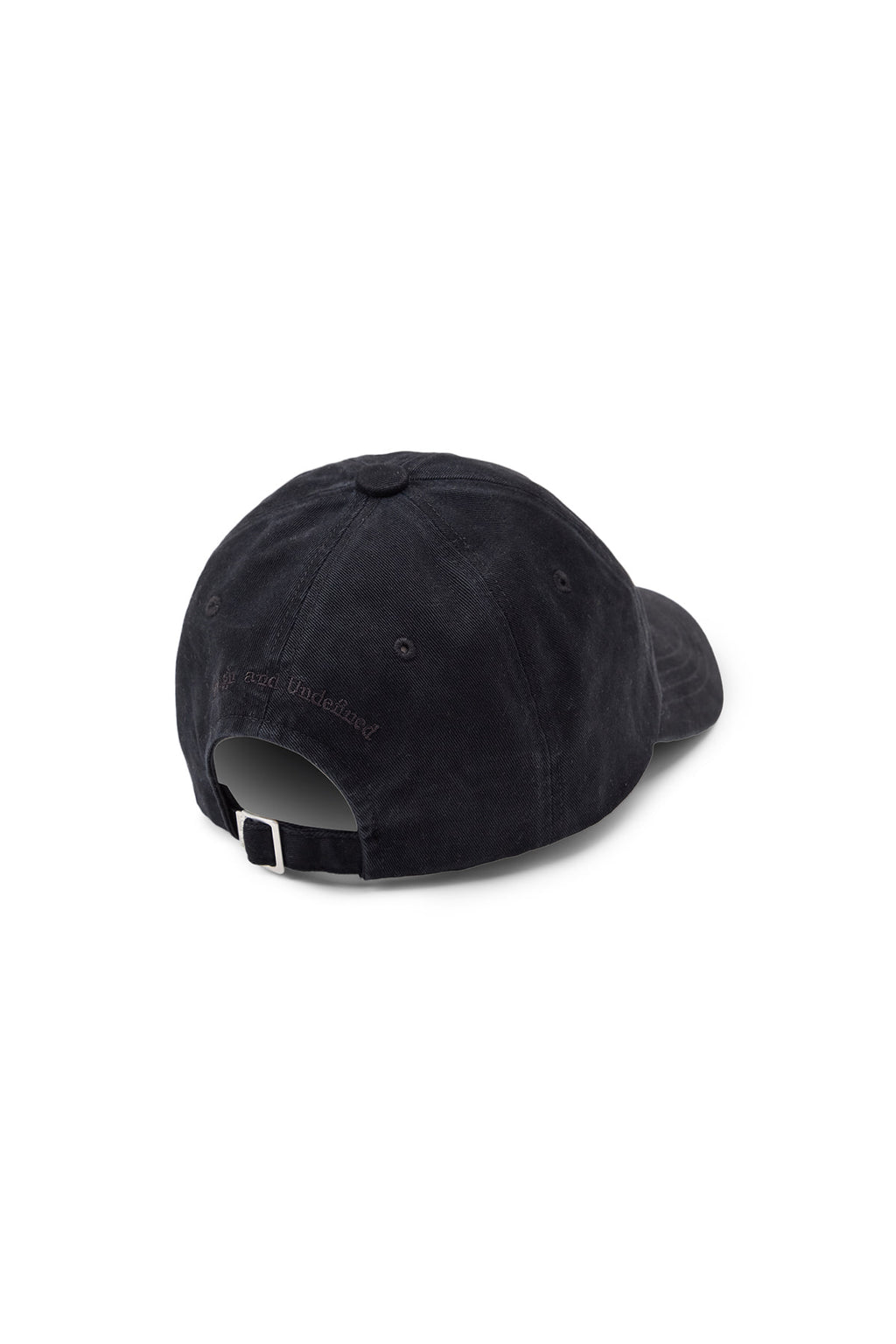 [matinkim] WASHED CIRCLE LOGO BALL CAP IN BLACK