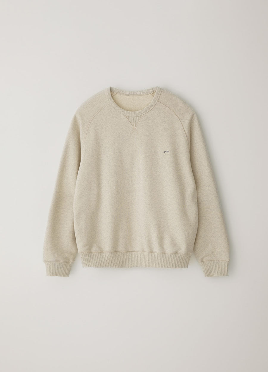 Nothing Written Vintage cotton sweatshirt (Melange gray)