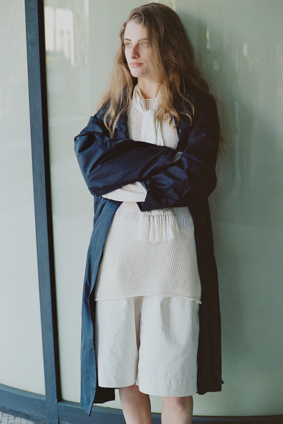 Nothing Written Urban nylon trench (Black)
