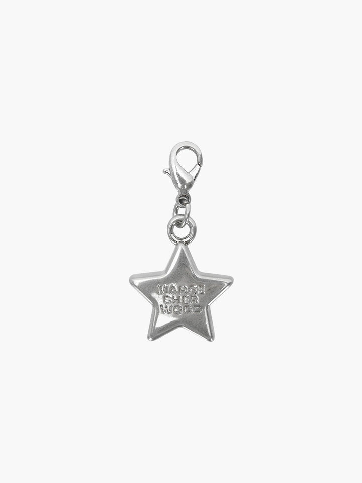 Margesherwood Star Pendant Charm antiqued nickel