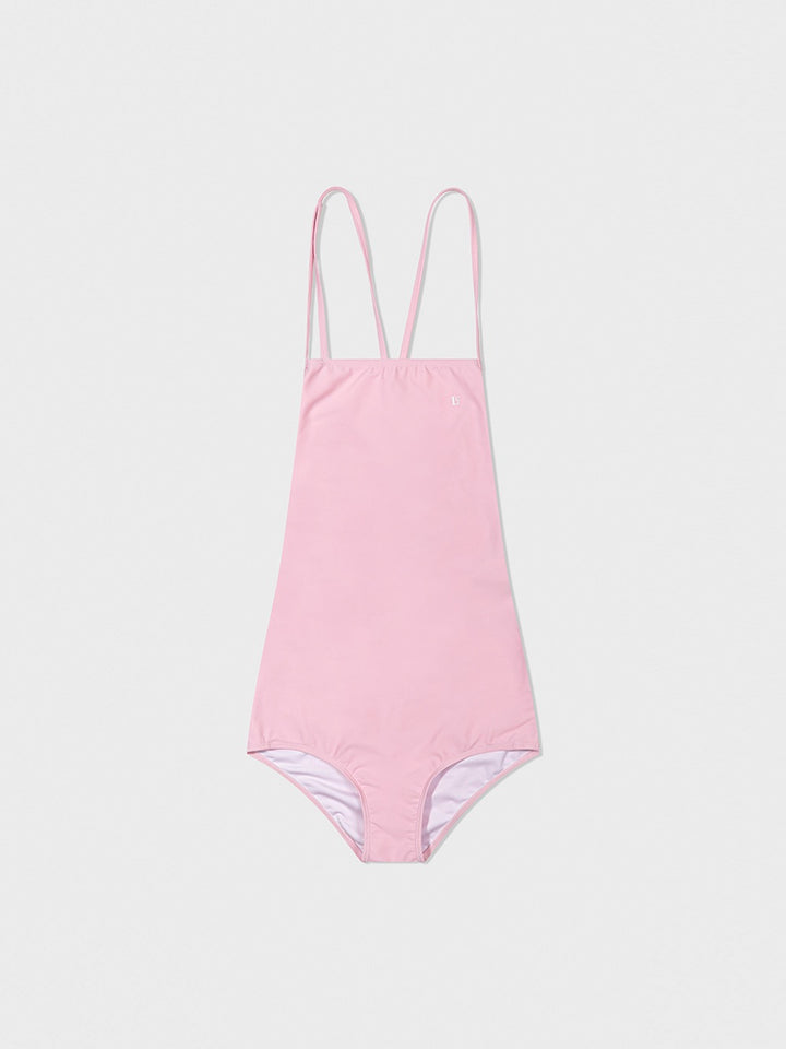 Low Classic Lc Back String Swimsuit Pink