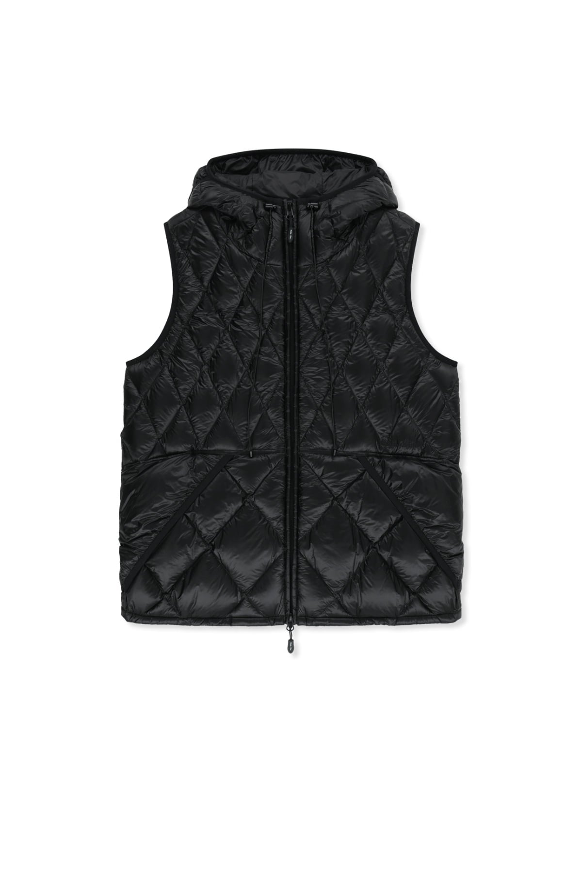 Matinkim Mix Quilted Light Down Vest IN Black