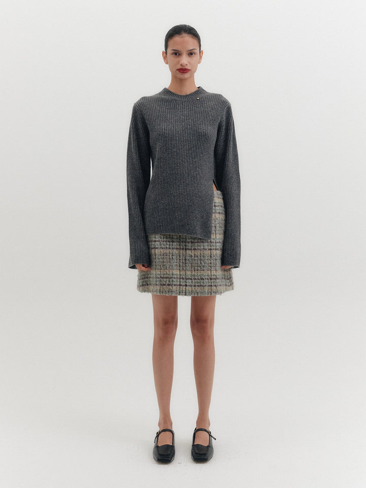 EENK Mini Check Skirt - Multi