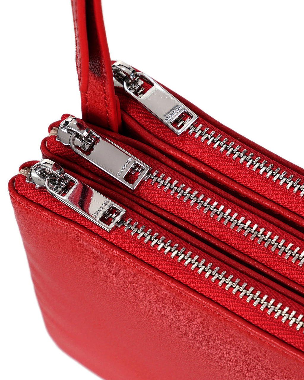 [standoil] Cookie Accordion Bag / Red