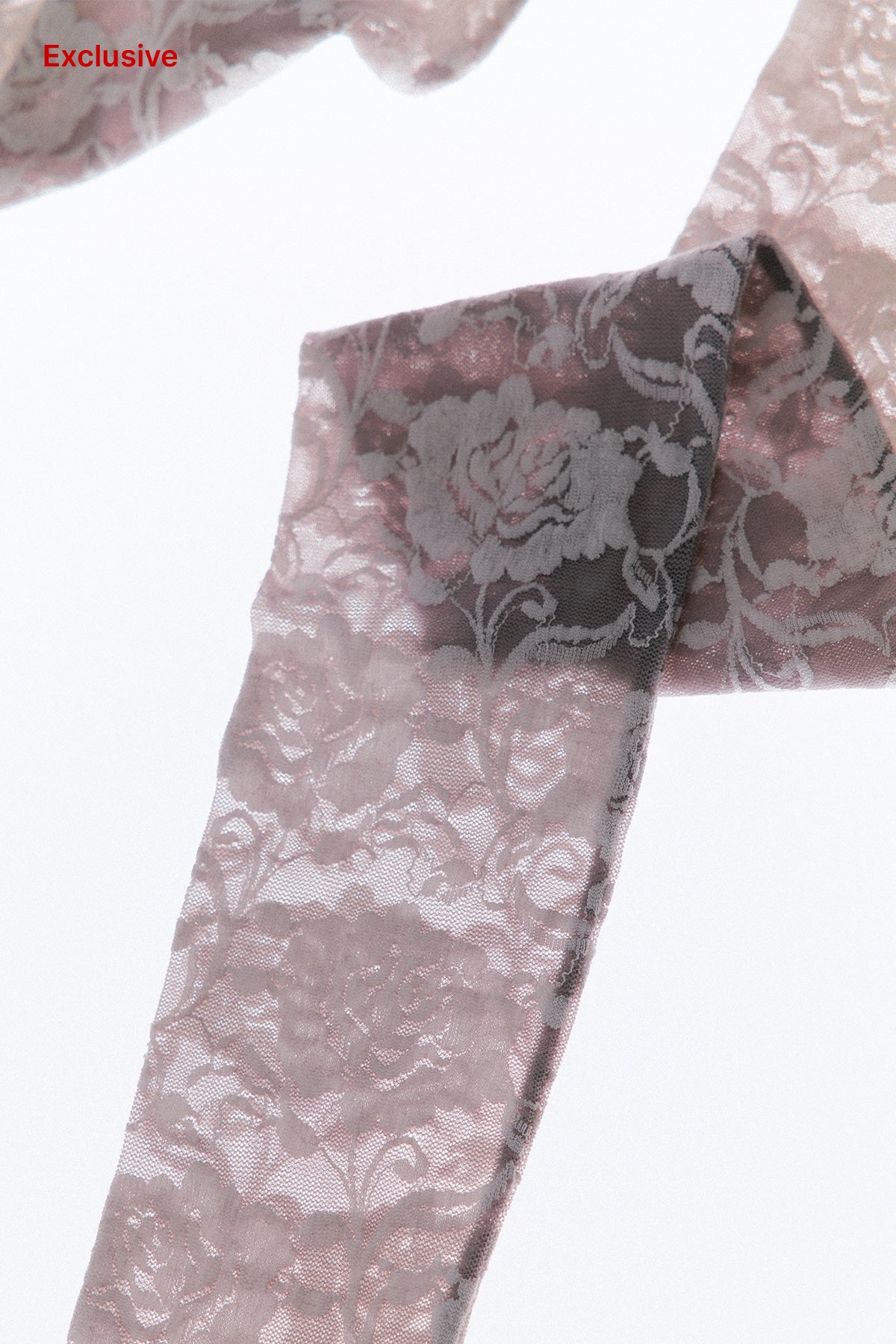 Overdueflair Victorian Lace Tights Grey