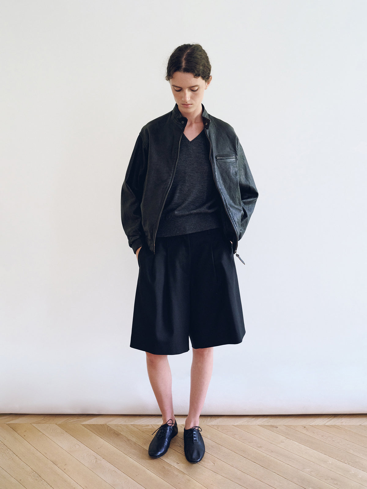 Nothing Written Serene Tailored Shorts (Black)