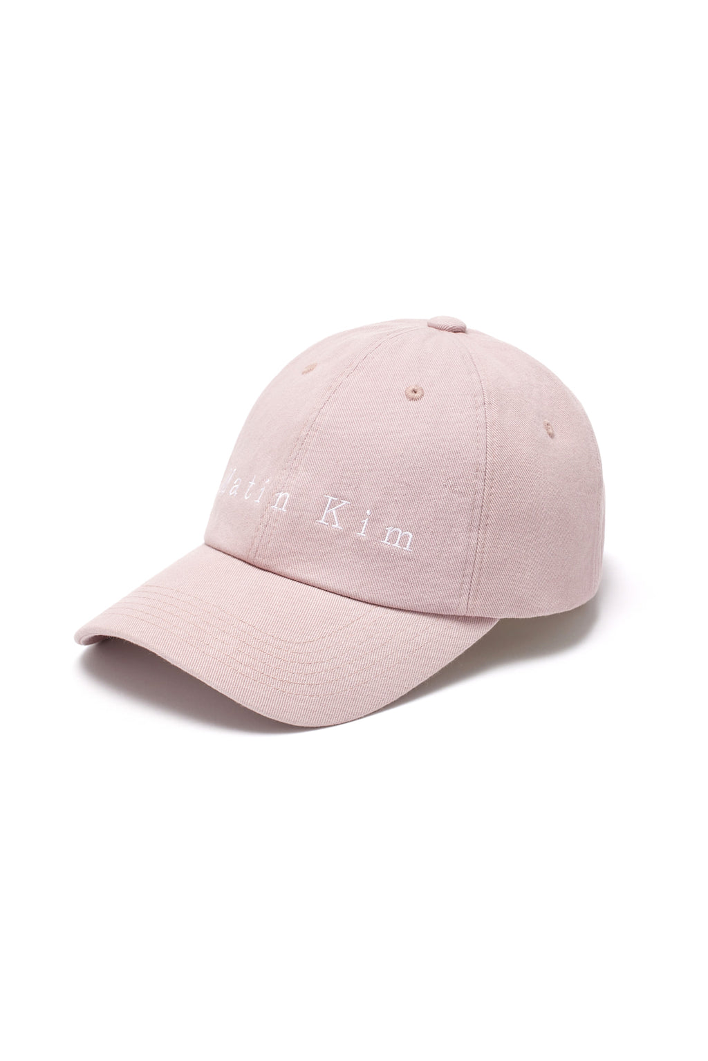 [matinkim] MATIN COTTON WASHED BALL CAP IN LIGHT PINK