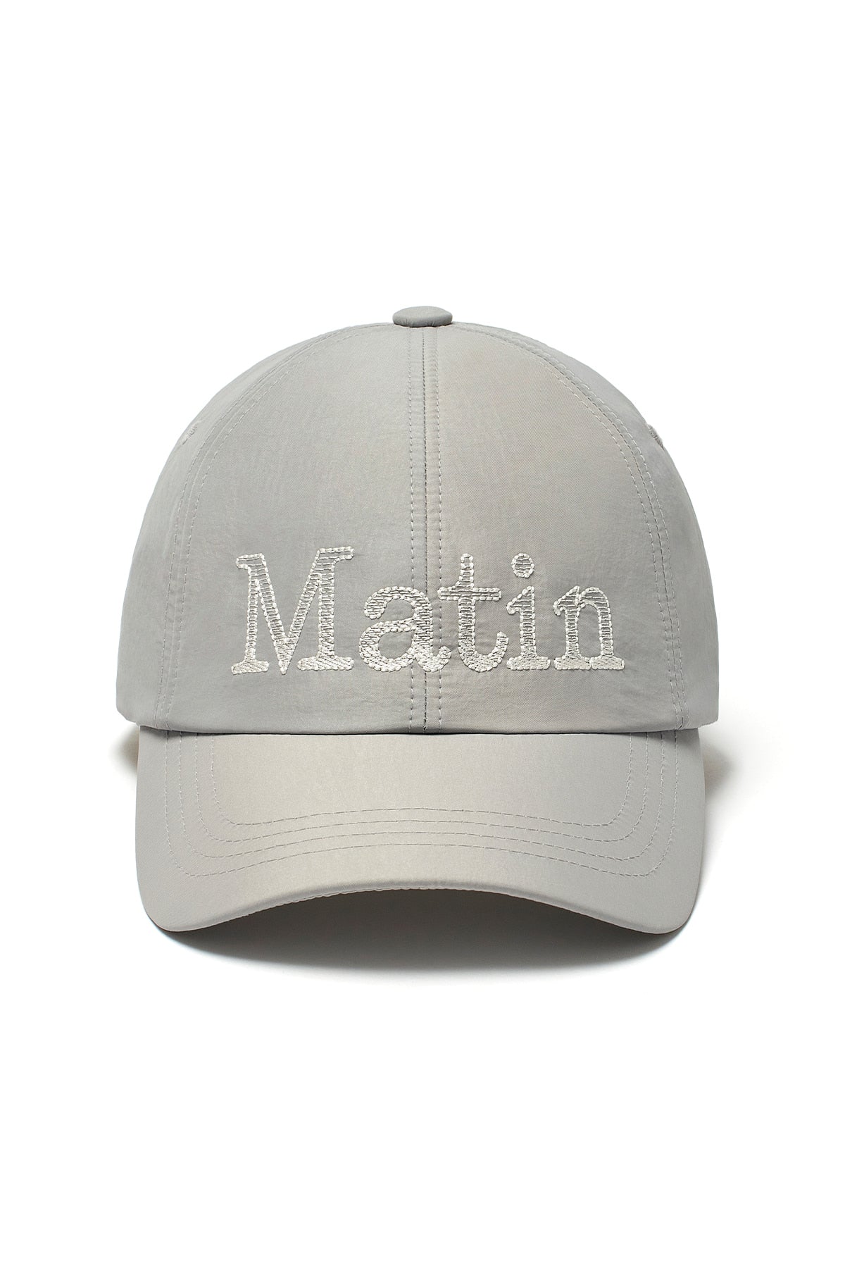 Matinkim Matin Kim Matin Glossy Ball Cap IN Grey