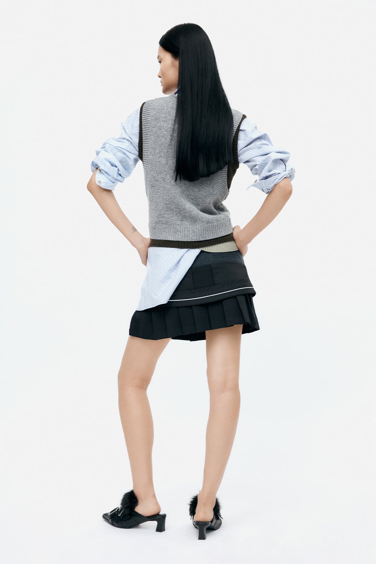 Andersson Bell Tres Layered Sleeveless Top