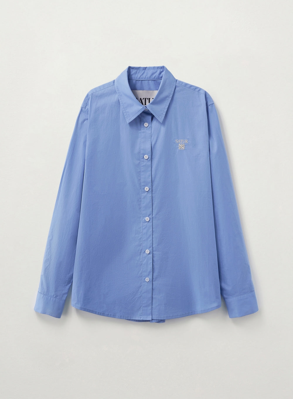 [satur] (W) Loren Apero Classic Shirt - Sky Blue