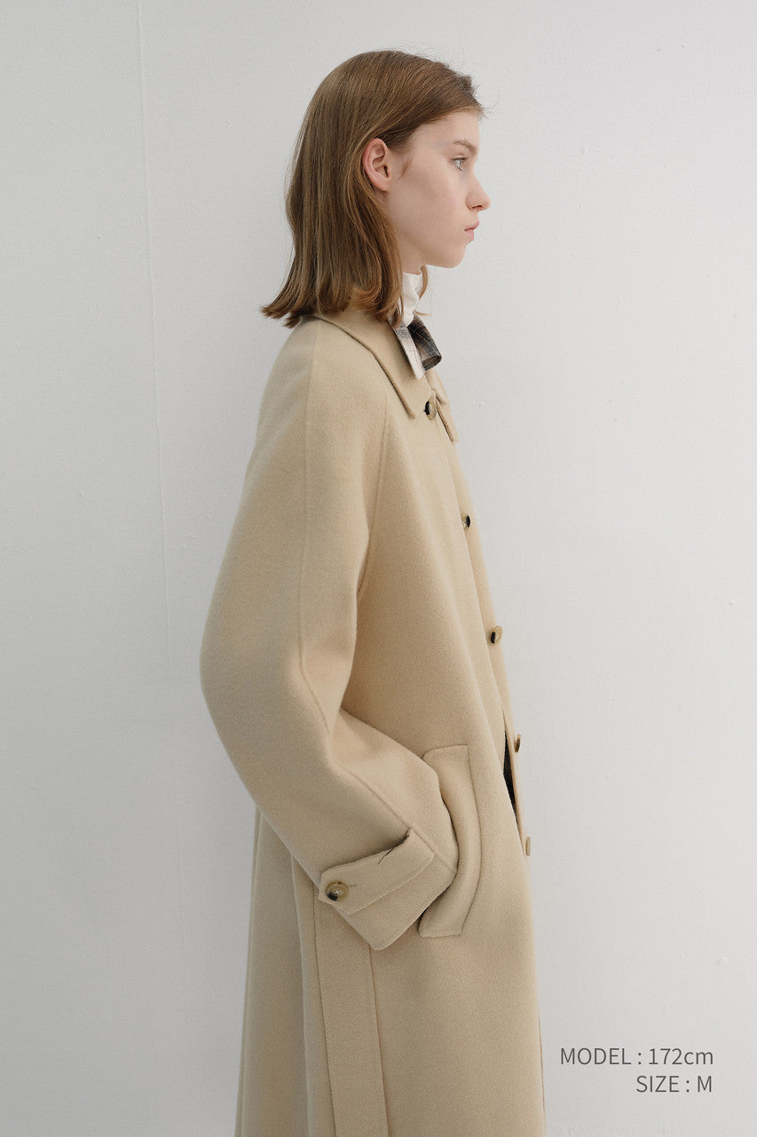 Dunst Feminine Handmade Coat Butter Cream