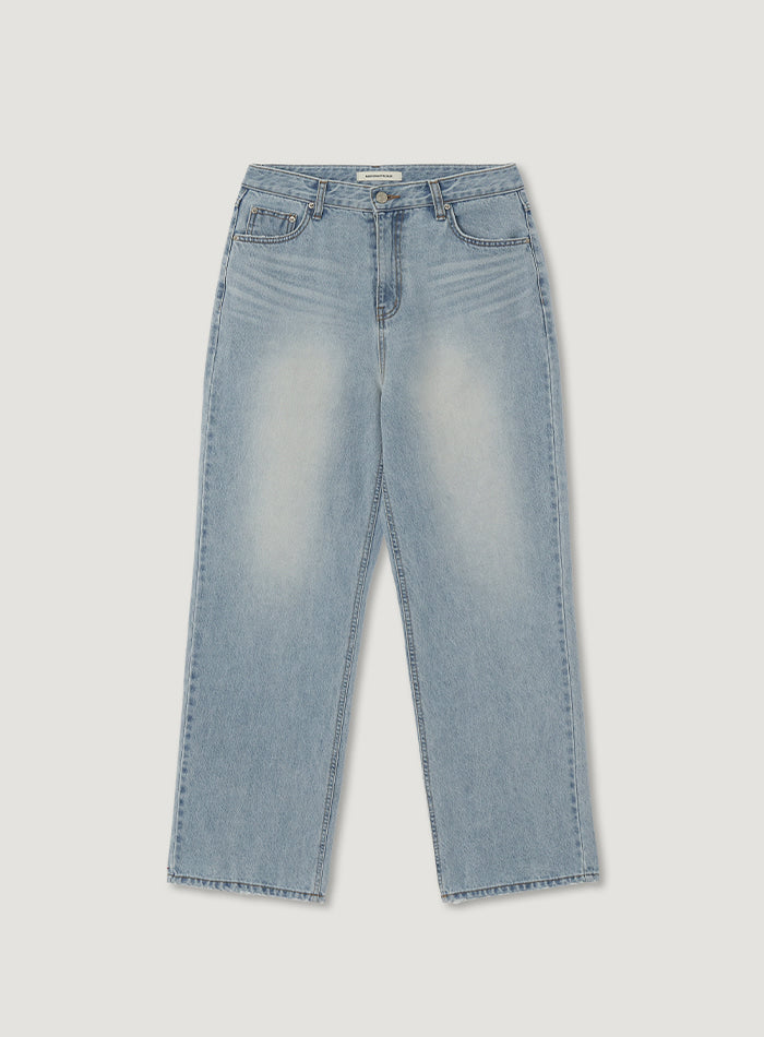 Mango Maniplease Our Washed Jeans Blue