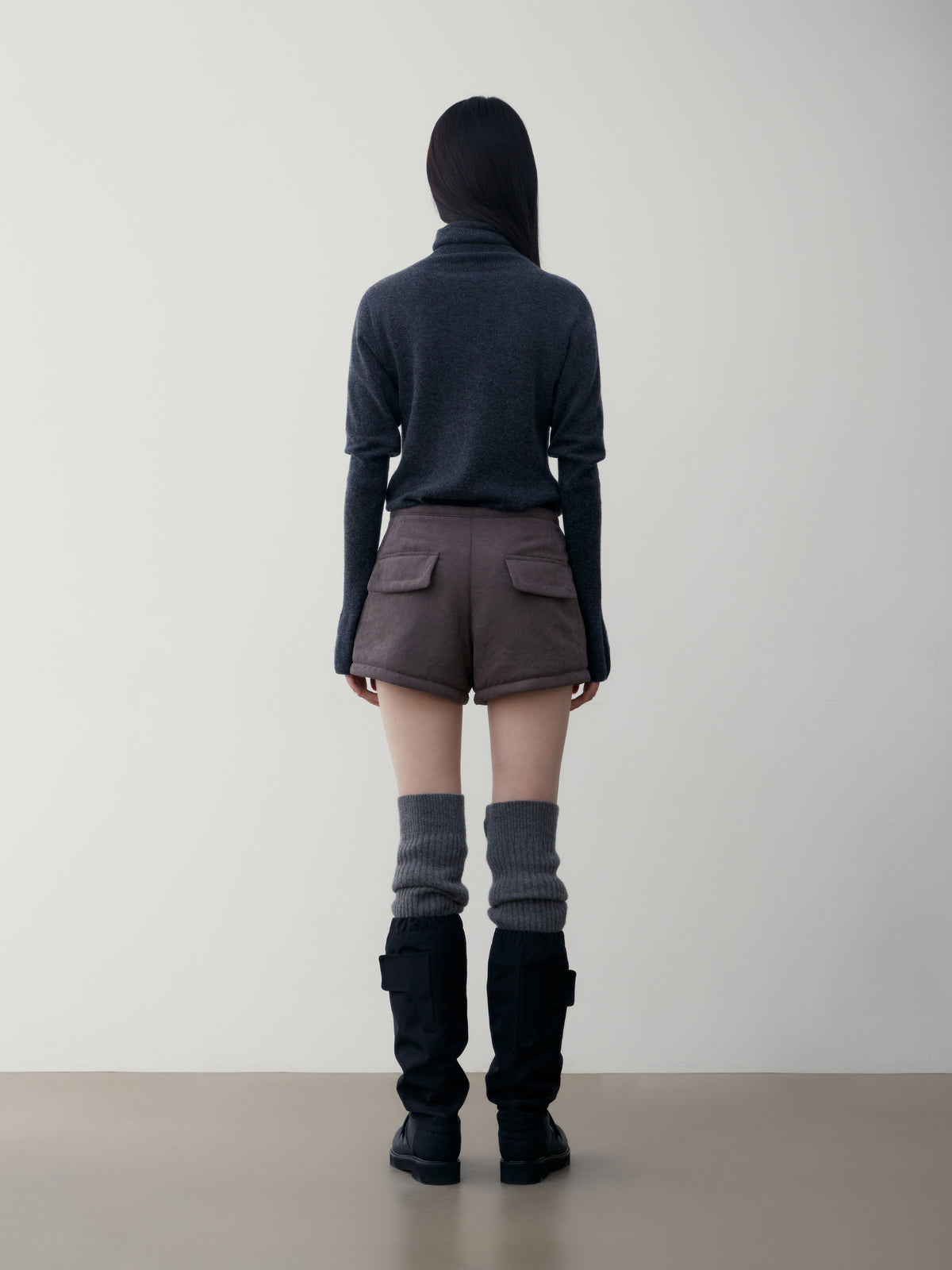 Low Classic Cashmere Puff Sleeve Knit Top Grey