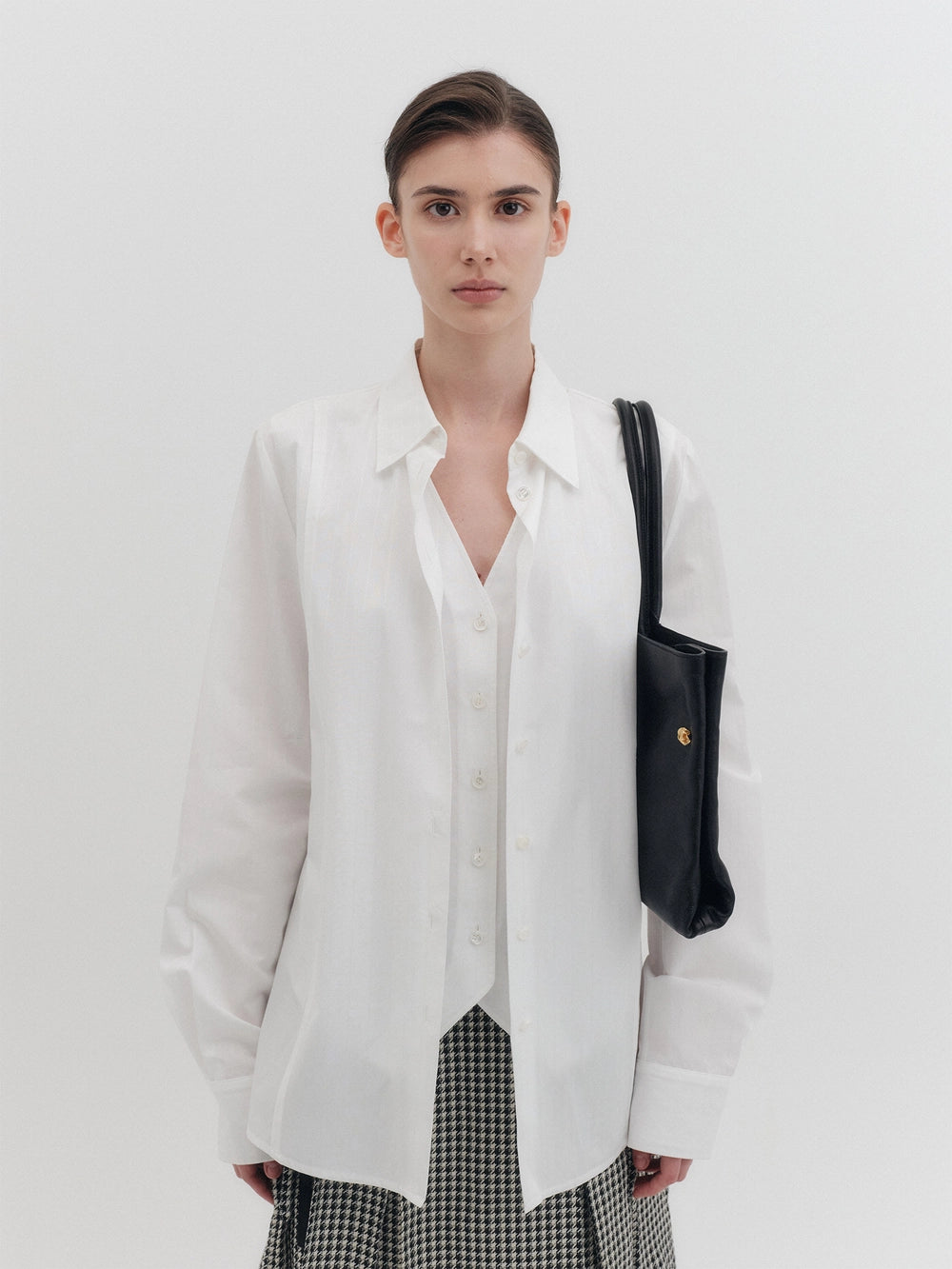 EENK Layered Shirt - White
