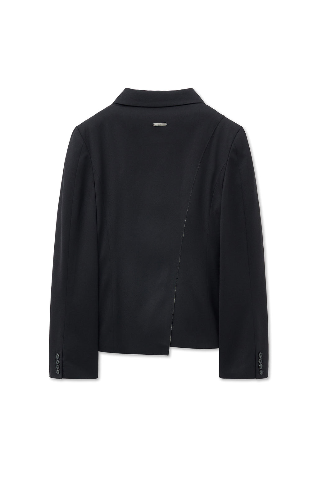 Matinkim Cut Out Point String Blazer IN Black