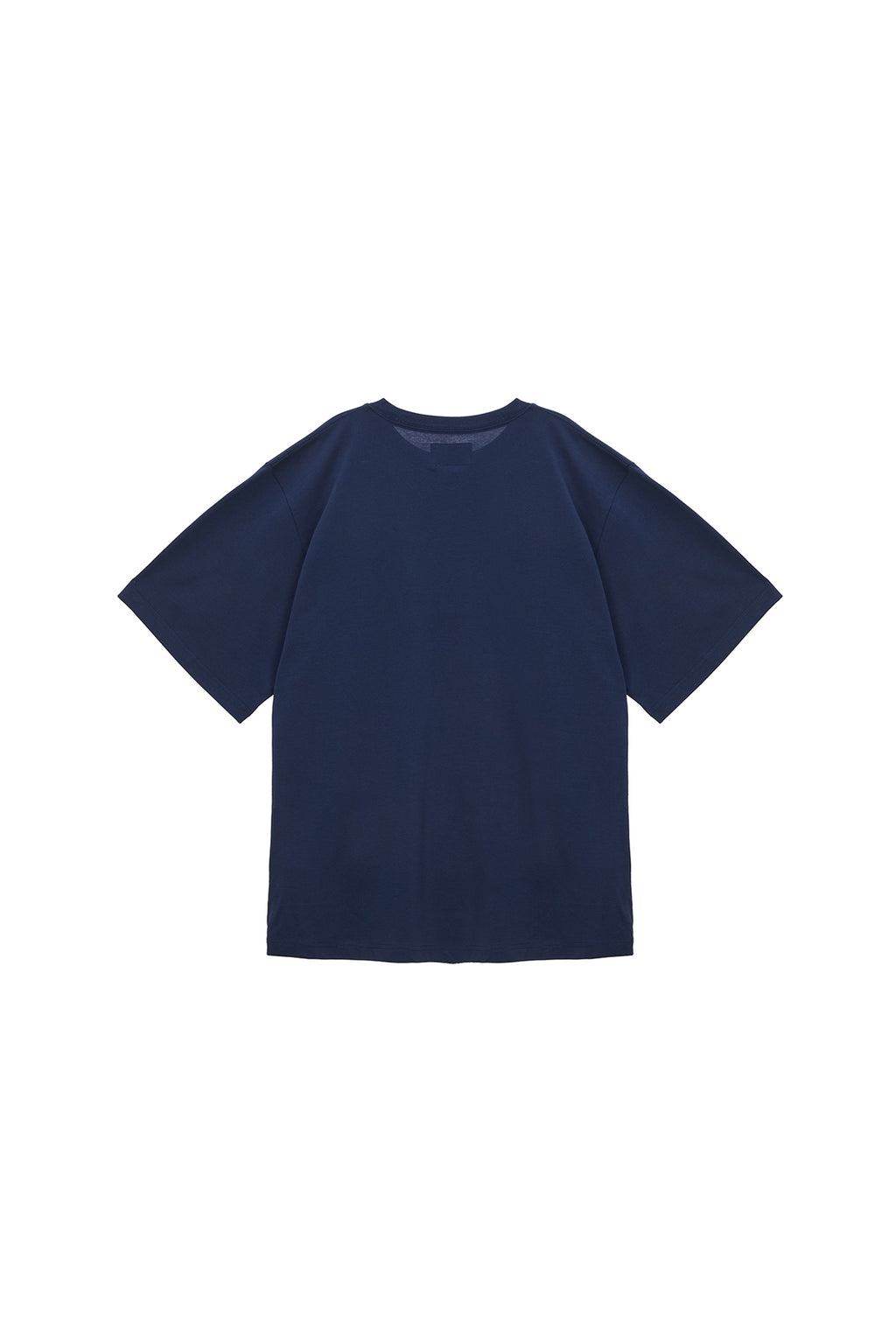 [matinkim] MATIN EMBROIDERY LOGO TOP IN NAVY