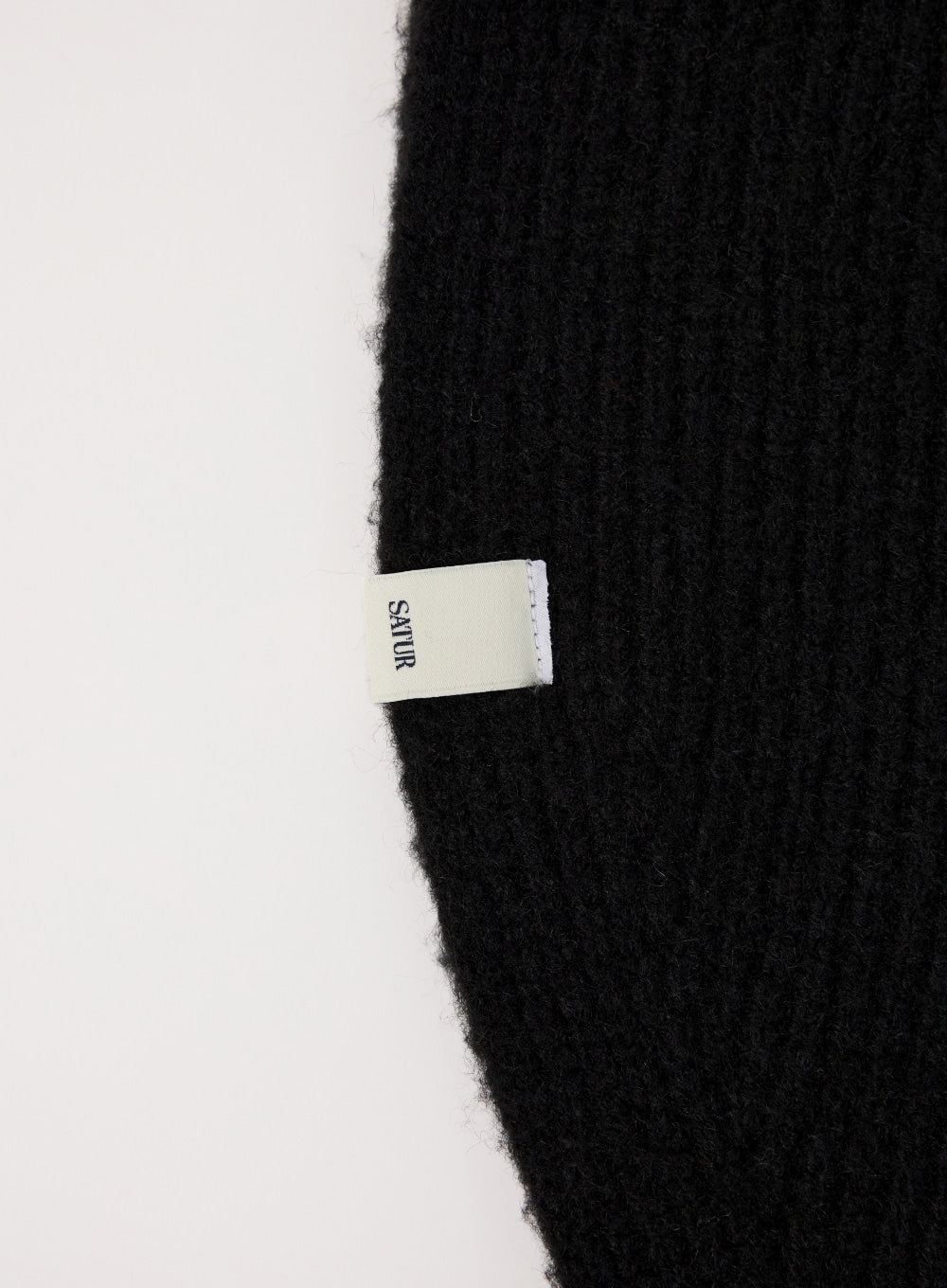 [satur] (W) Knit Balaclava - Black
