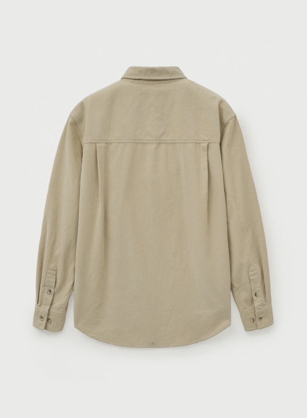 [satur] Soft Corduroy Shirt - Cream