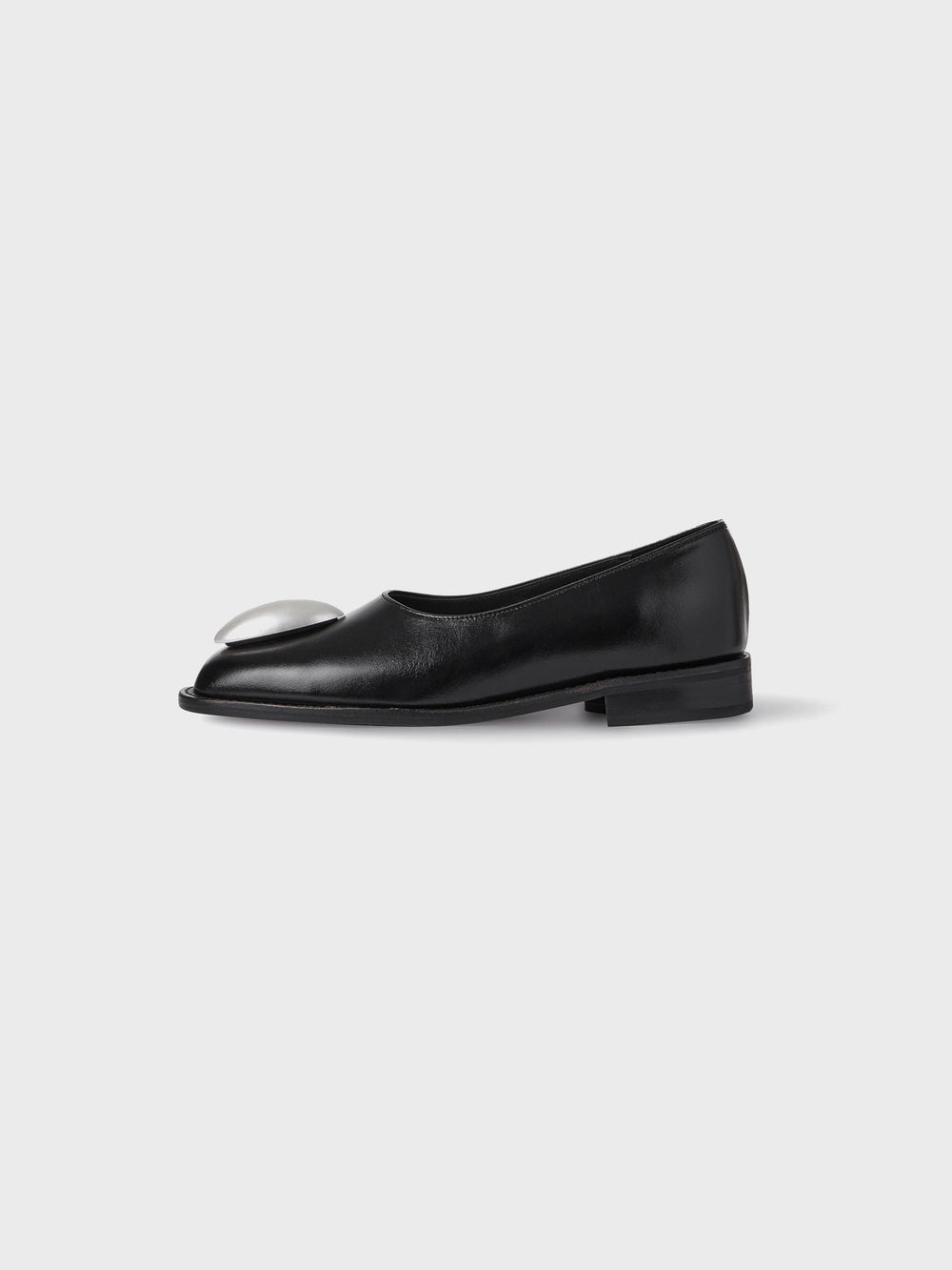 EENK Mother of Pearl Loafers - Black