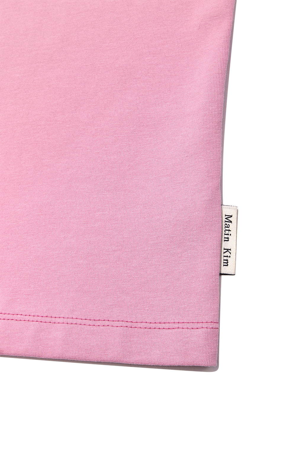 [matinkim] COLOR NAME PRINTING TOP IN PINK