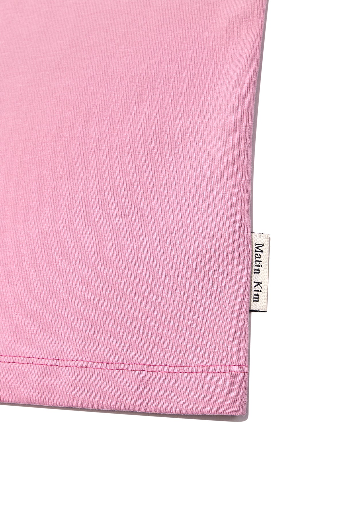 [matinkim] COLOR NAME PRINTING TOP IN PINK