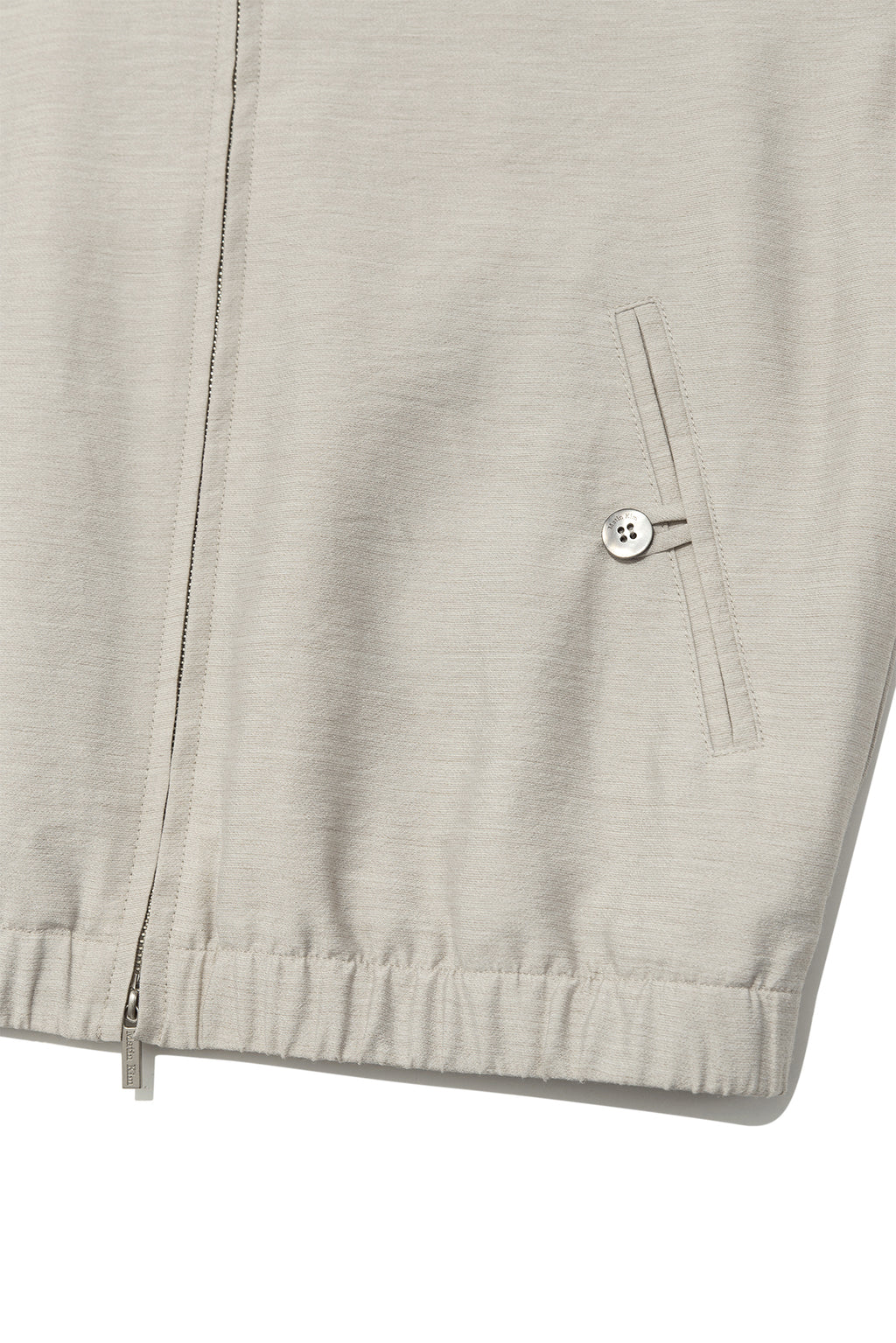 Matinkim Half Sleeve Light Blouson IN Beige