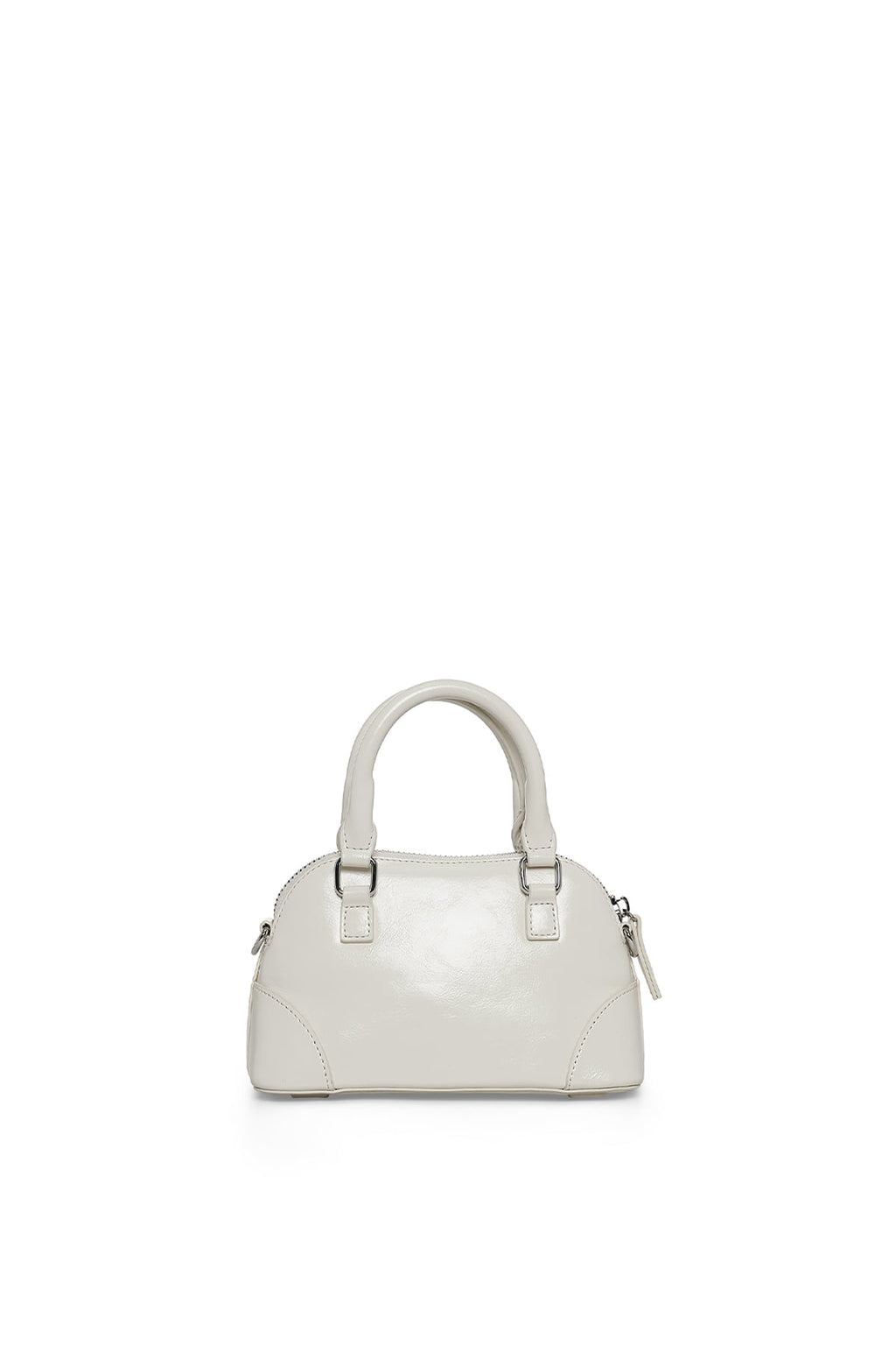 Matinkim Curve Zip Mini Bag IN Light Grey