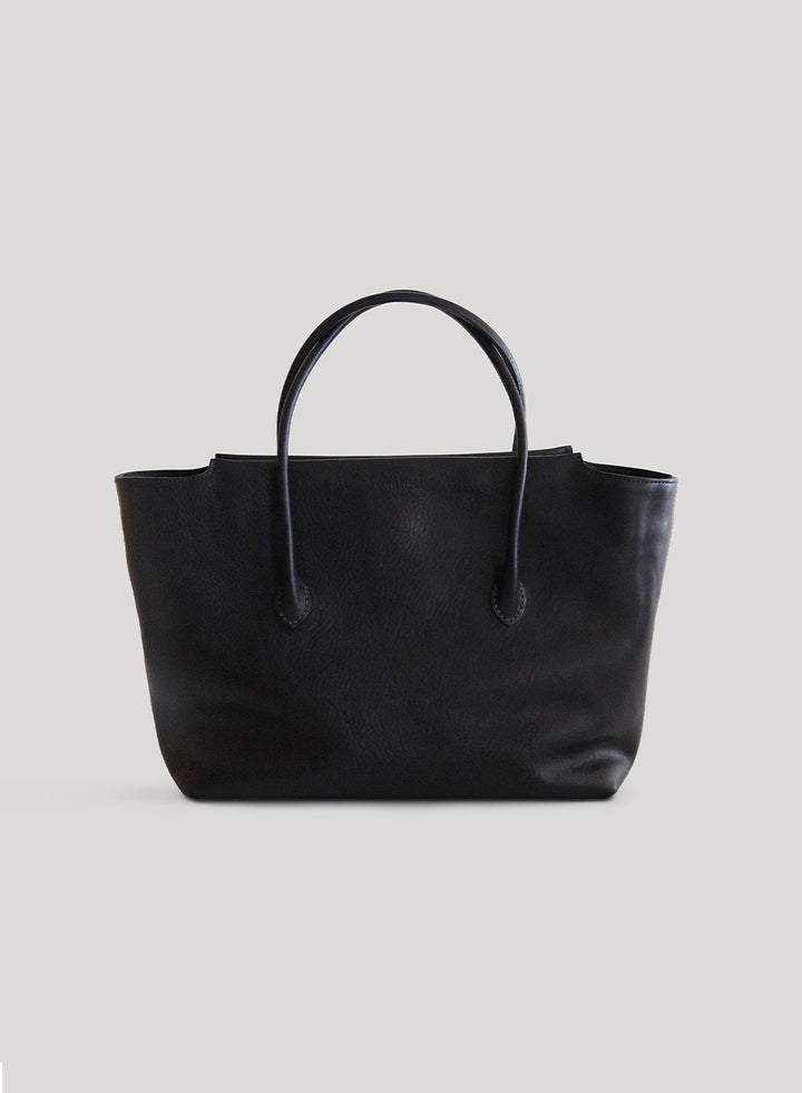 Kindersalmon Basil Leather Bag Black
