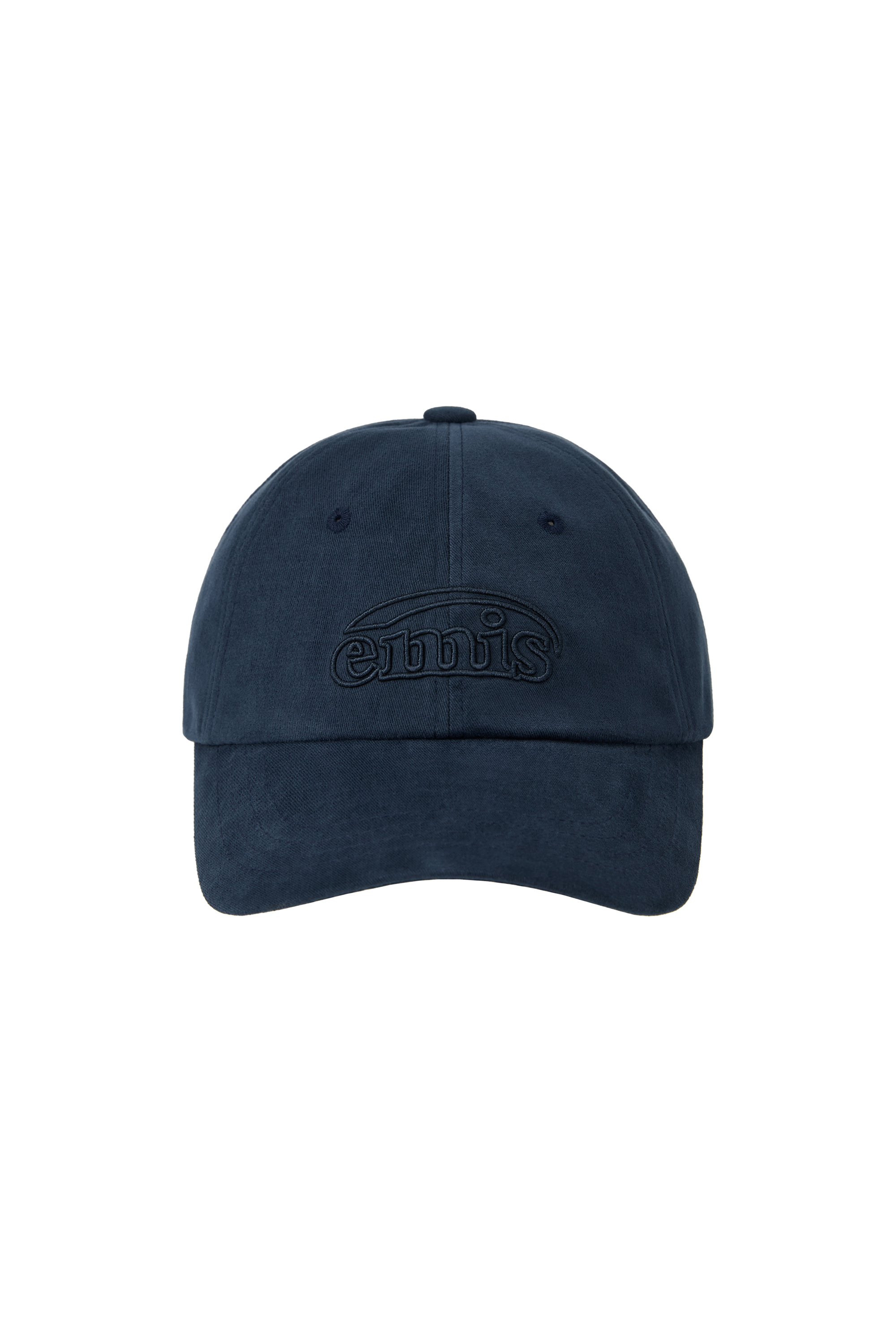 COTTON BRUSHED BALL CAP-NAVY