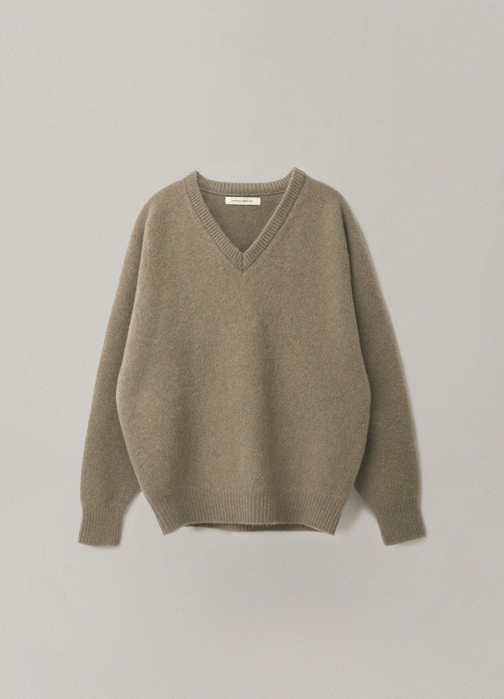 Nothing Written Pound alpaca sweater (Pecan)
