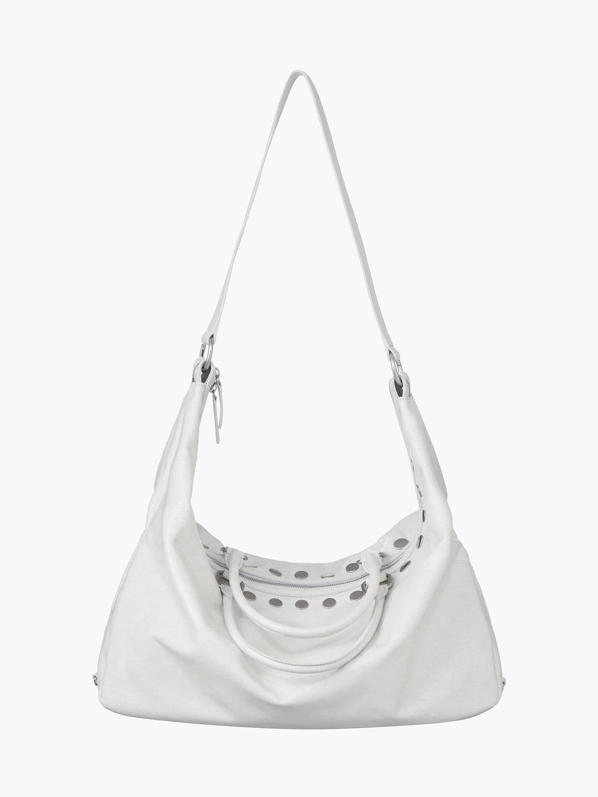 Margesherwood Dumpling Strap off white cracked