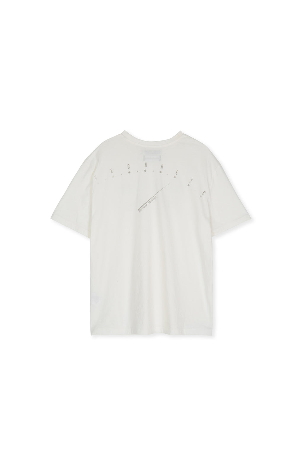 [matinkim] PEACHES LOGO GRAPHIC TOP IN WHITE