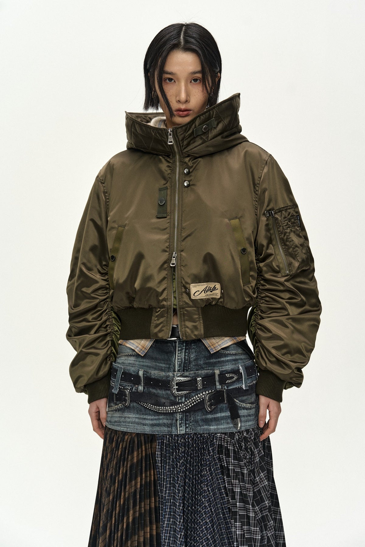 Andersson Bell Unisex Flare Collar MA-1 Parka