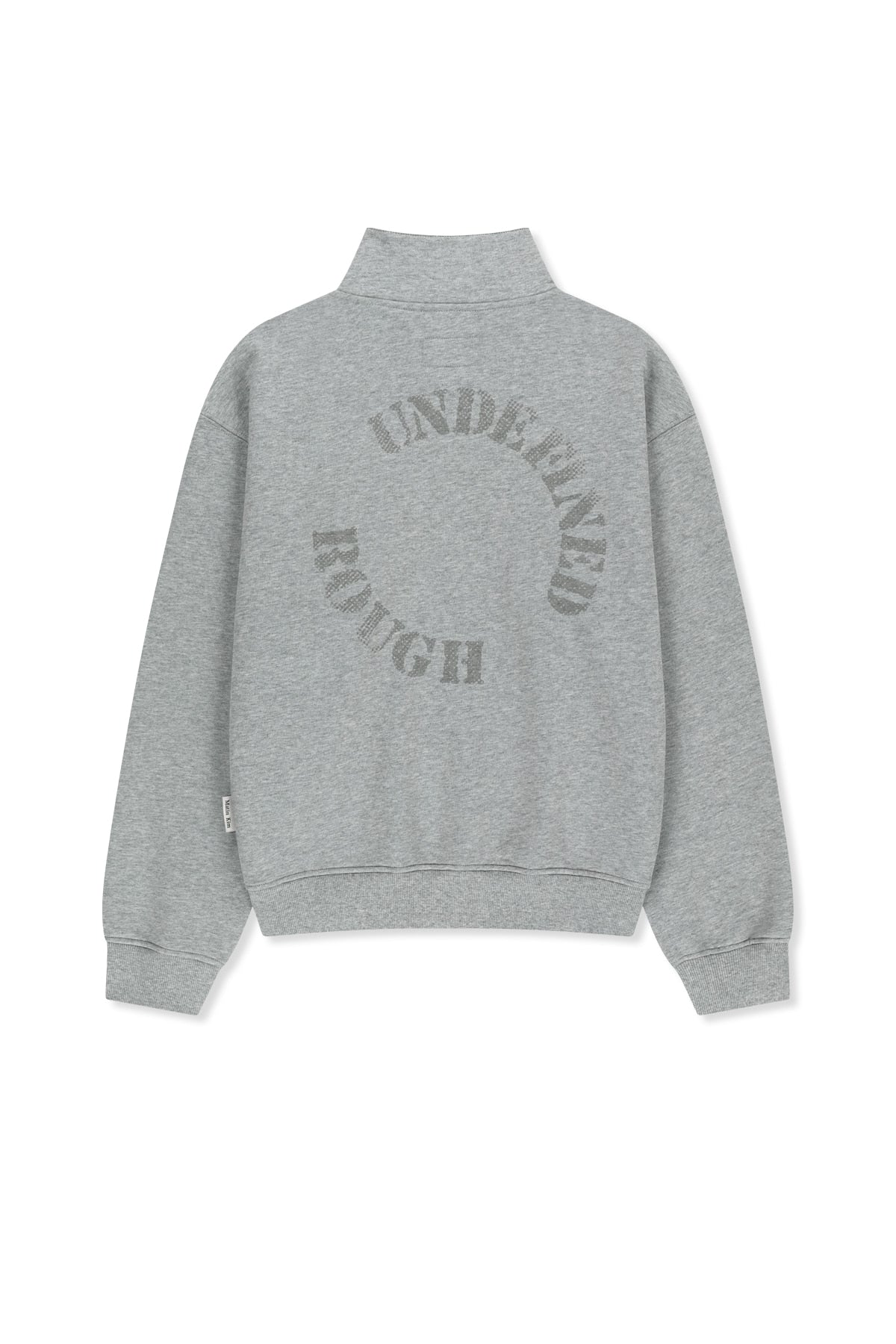Matinkim Matin Logo Quarter Zip UP IN Grey