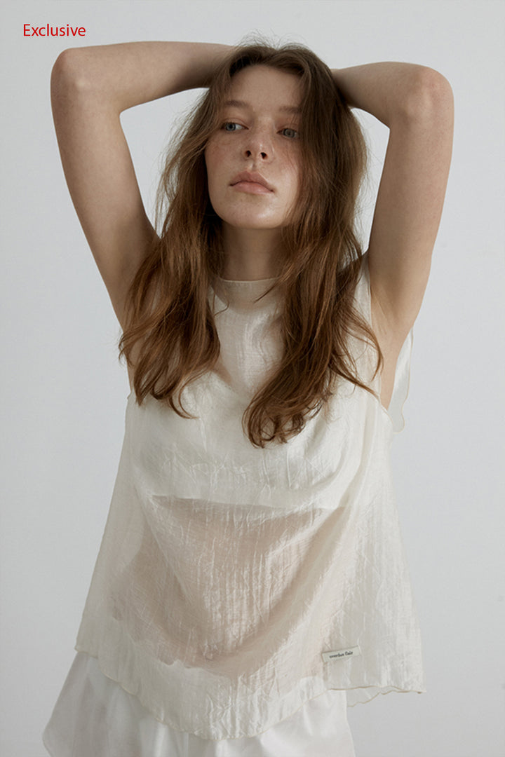 Overdueflair Cotton Bra Top White Label