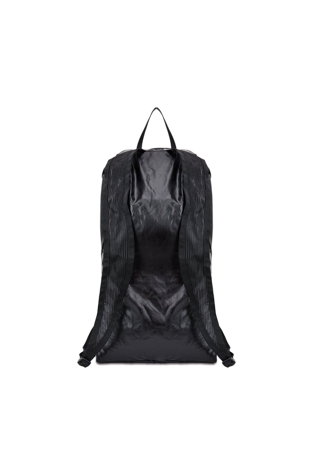 [matinkim] GLOSSY PACKABLE BACKPACK IN BLACK