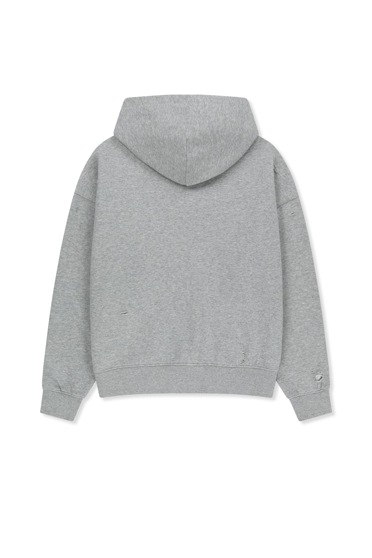 Matinkim Waffle Applique Logo Hood Top IN Grey