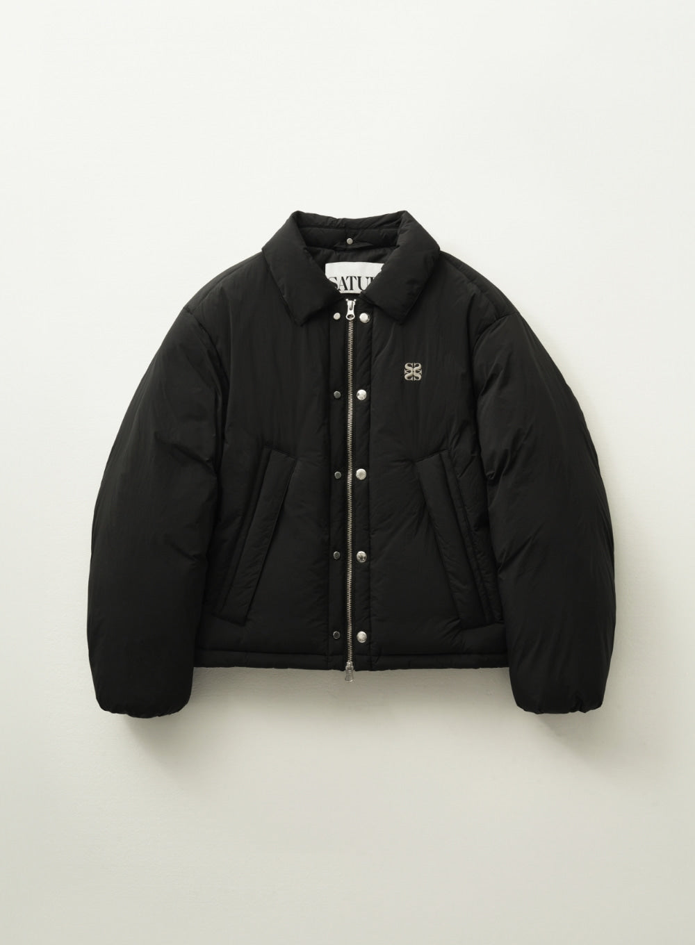 [satur] (W) Lecce Duck Down Padding - Palette Black