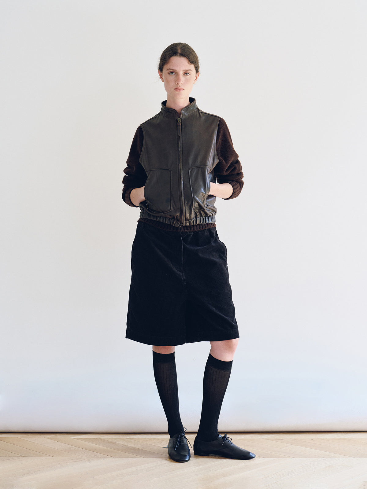 Nothing Written Heritage leather vest (Dark mocha)