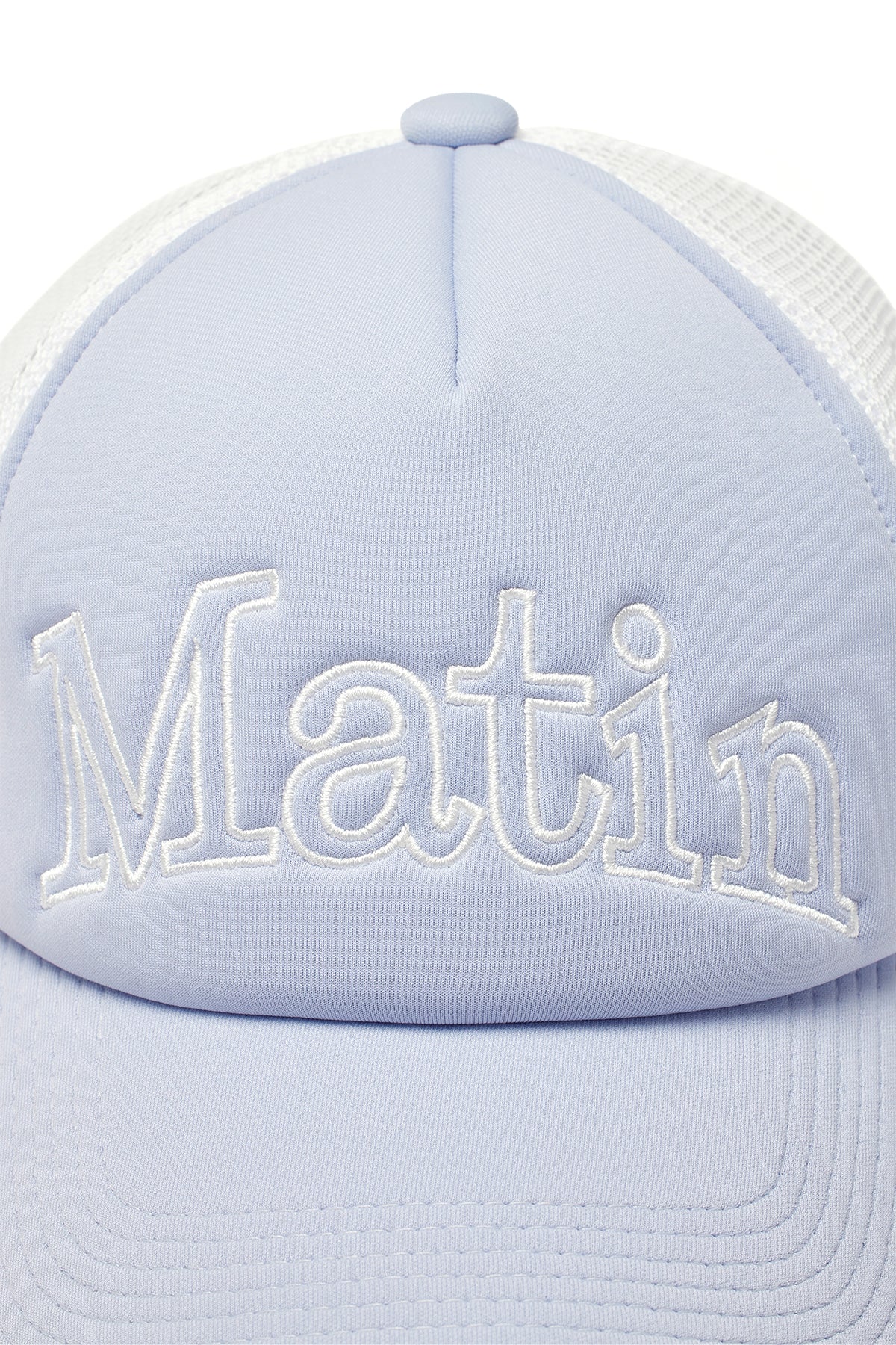 [matinkim] MATIN MESH TRUCKER BALL CAP IN GREY