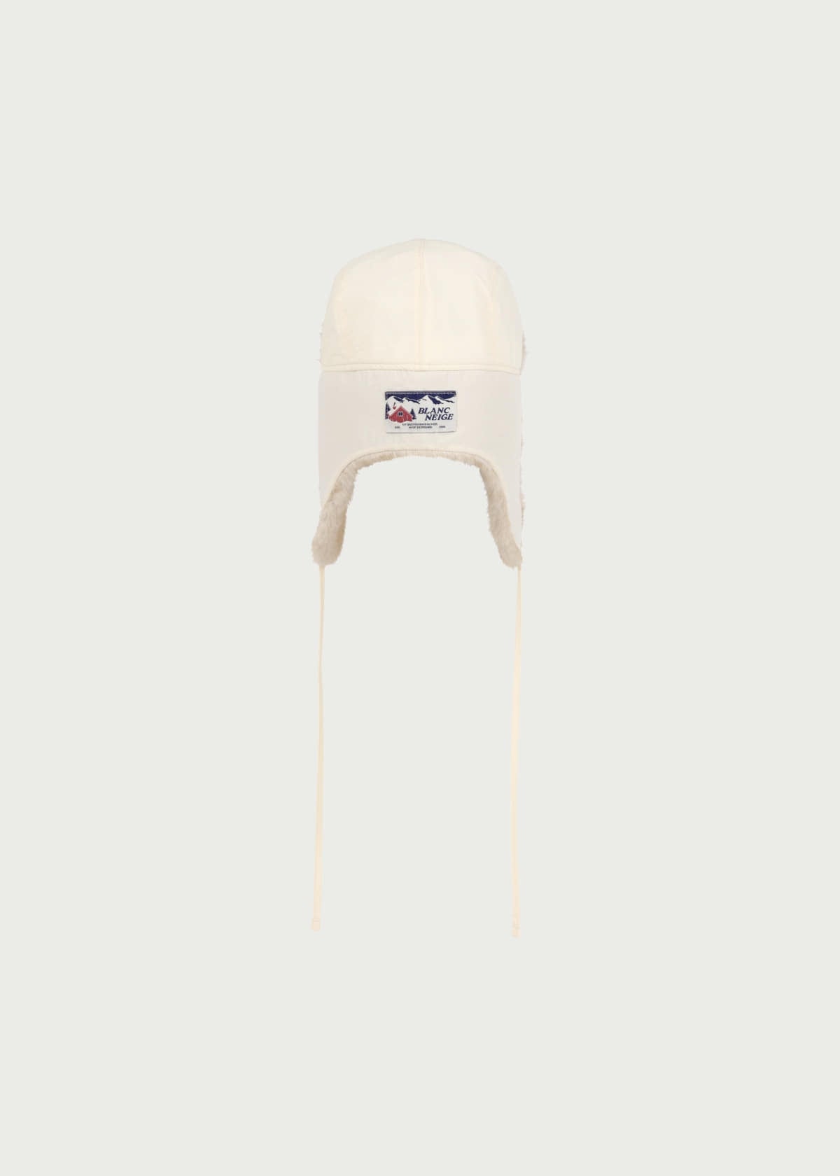 Depound faux fur trapper hat - ivory