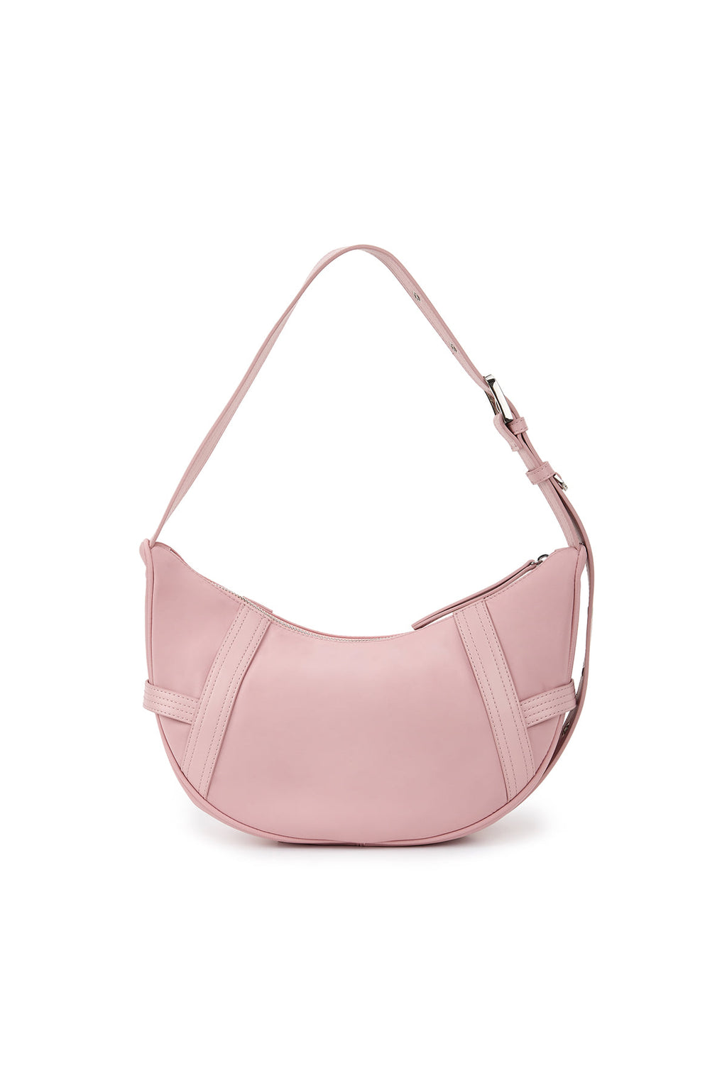 Matinkim Fabric Arc Hobo Bag IN Light Pink