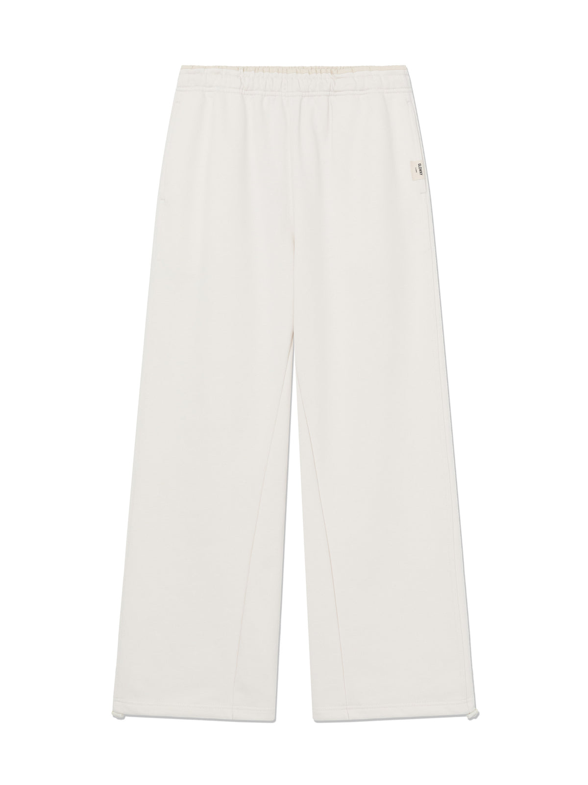 GLOWNY G Contrast Sweatpants 2.0 (White)