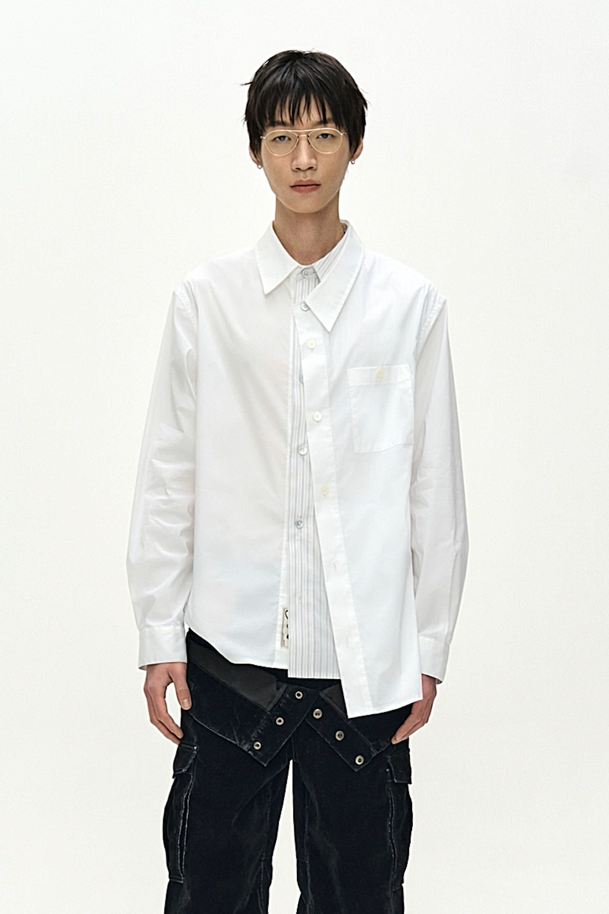 Andersson Bell Asymmetric Layered Shirt