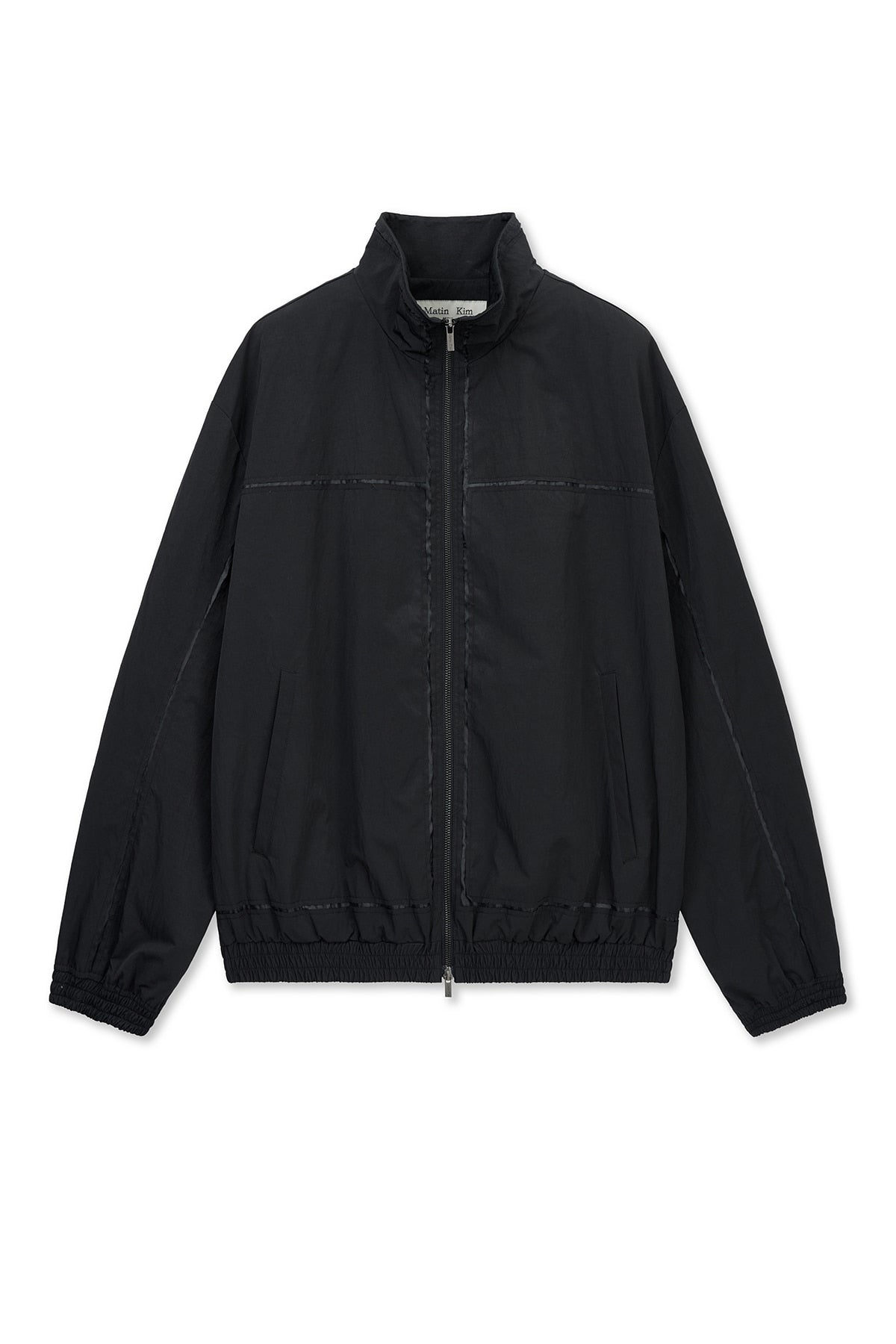 [matinkim] Embroidery Back Logo Jumper IN Black