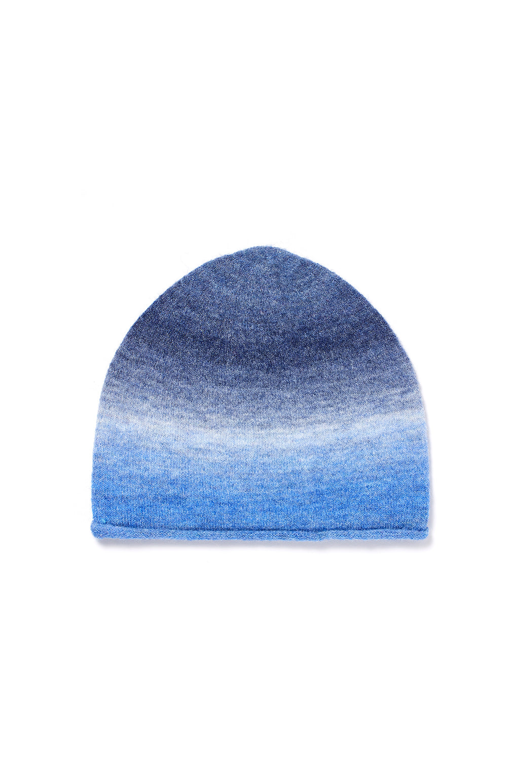 [matinkim] COZY GRADATION BEANIE IN NAVY