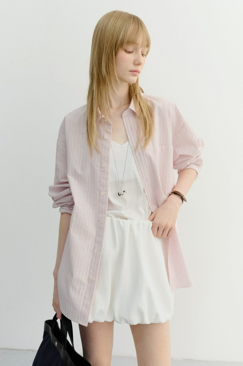 Dunst Mini Volumed Skirt White