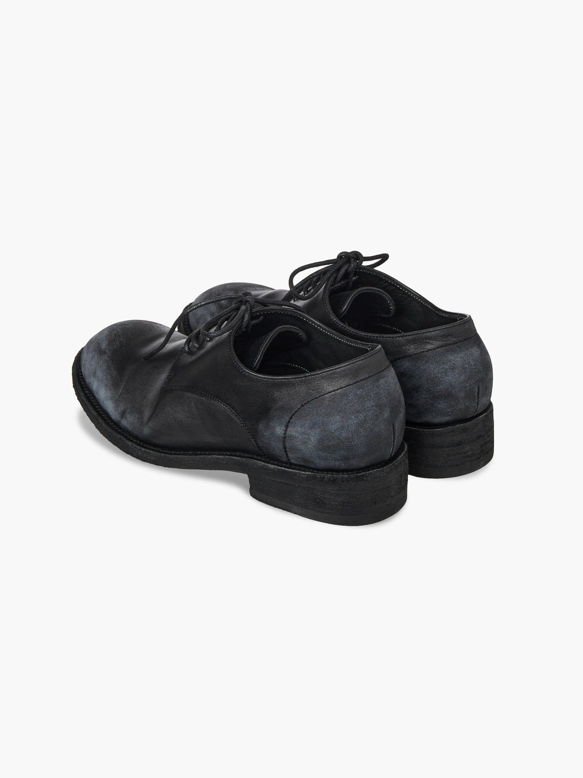 Margesherwood Distressed Derby Shoes black