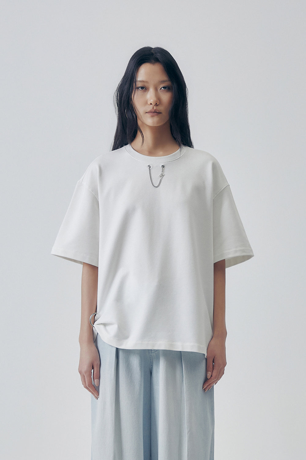Treemingbird Dubre Chain T-shirts White