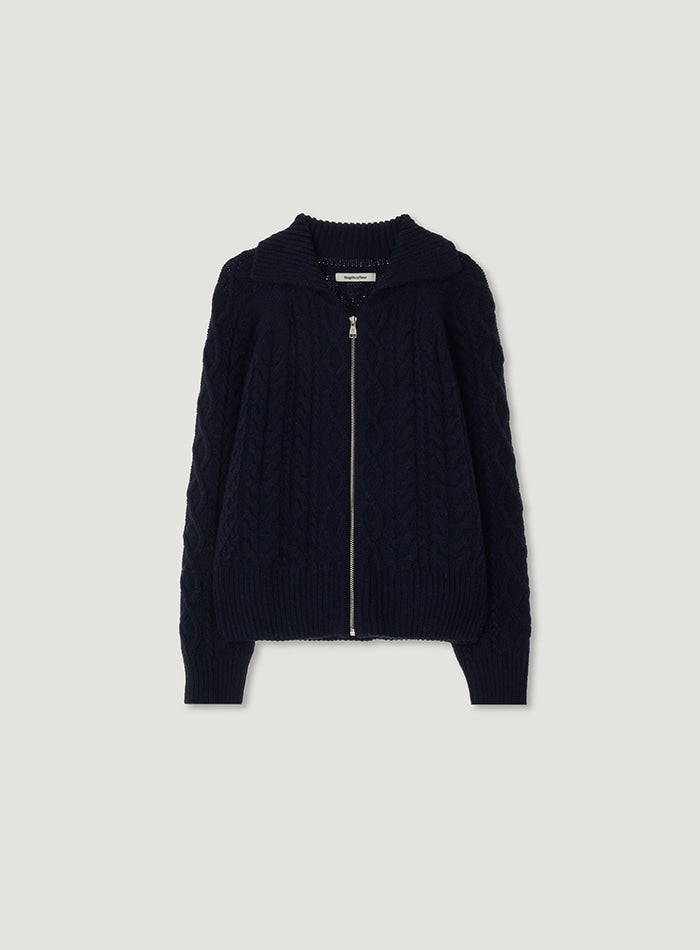 Mango Maniplease Hugo Cable Cardigan